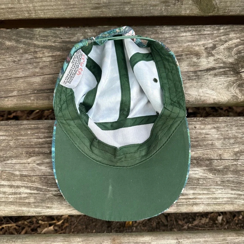 Vintage Truth Initiative Fact #249 Anti-Tobacco Kestrel Falcon Hat Teal Green